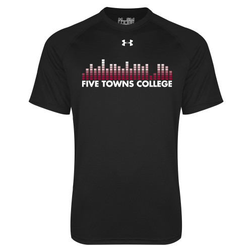  Under Armour Black Tech Tee - Five Towns College Bars
