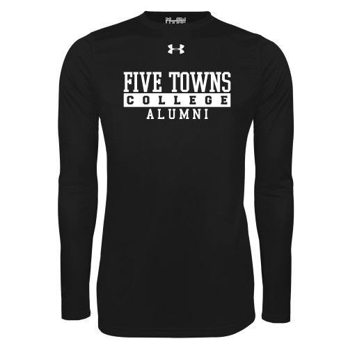  Under Armour Black Long Sleeve Tech Tee - Alumni