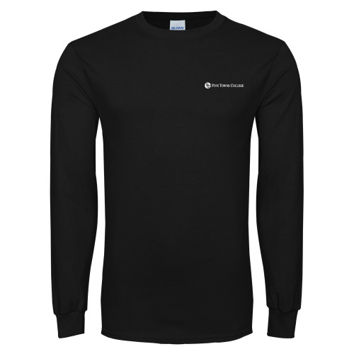  Black Long Sleeve T Shirt - Primary Mark