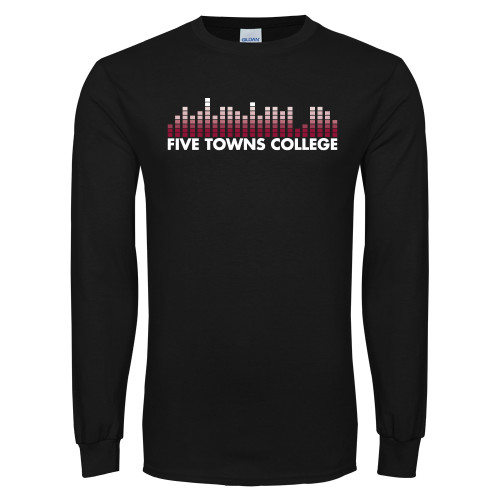  Black Long Sleeve T Shirt - Five Towns College Bars