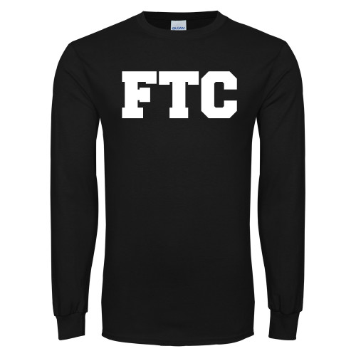 Black Long Sleeve T Shirt - FTC