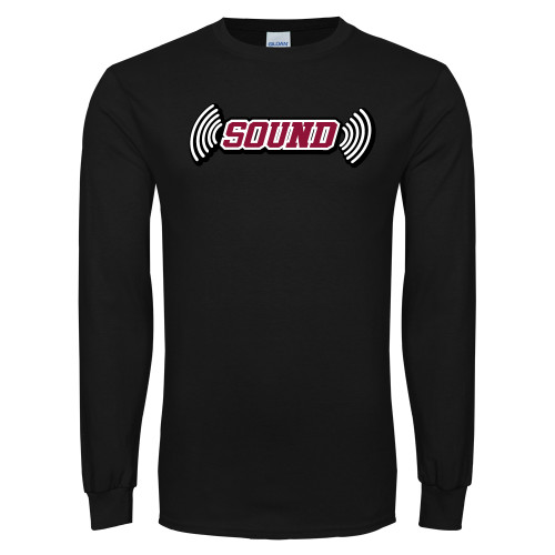  Black Long Sleeve T Shirt - Sound
