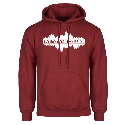  Cardinal Fleece Hoodie - Five Towns College Waves