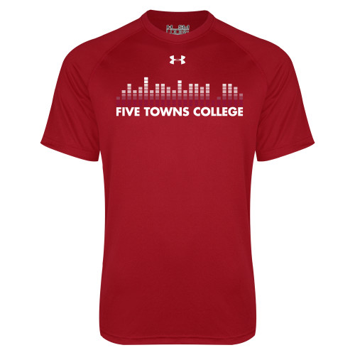  Under Armour Cardinal Tech Tee - Five Towns College Bars