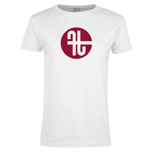  Womens White Short Sleeve Tee - Identity Mark