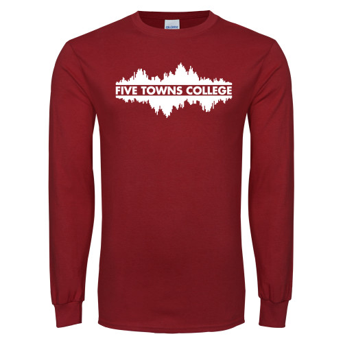  Cardinal Long Sleeve T Shirt - Five Towns College Waves