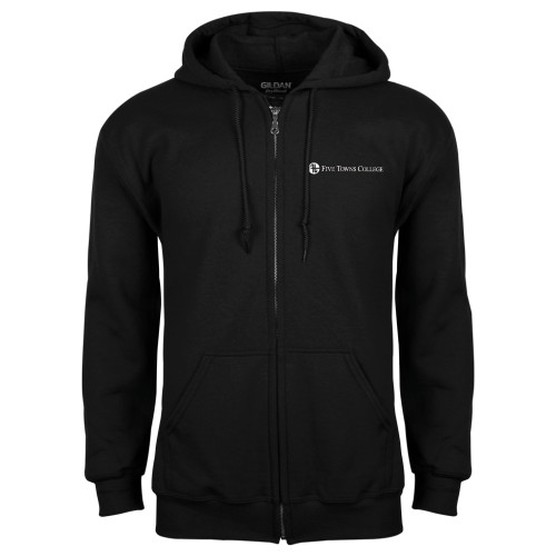  Black Fleece Full Zip Hoodie - Primary Mark