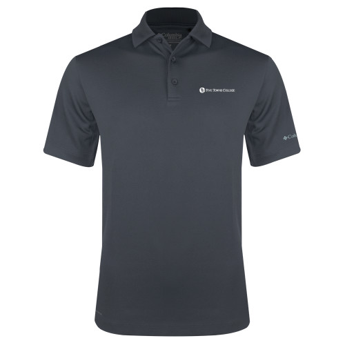  Columbia Charcoal Omni Wick Drive Polo - Primary Mark