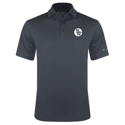  Columbia Charcoal Omni Wick Drive Polo - Identity Mark