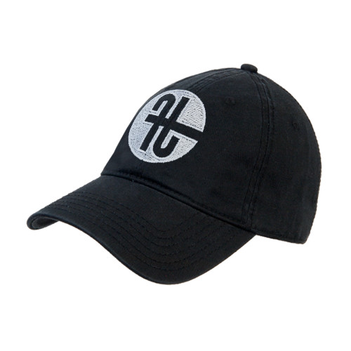  Black Unstructured Adjustable Low Profile Hat - Identity Mark