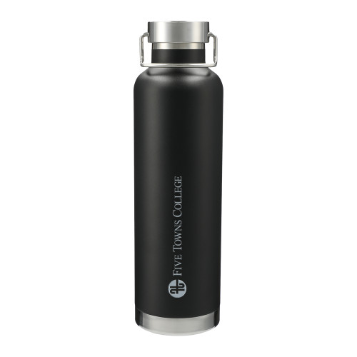  Thor Copper Vacuum Insulated Black Bottle 32oz - Primary Mark  Engraved