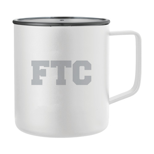  Rover Camp Vacuum Insulated White Mug 14oz - FTC  Engraved