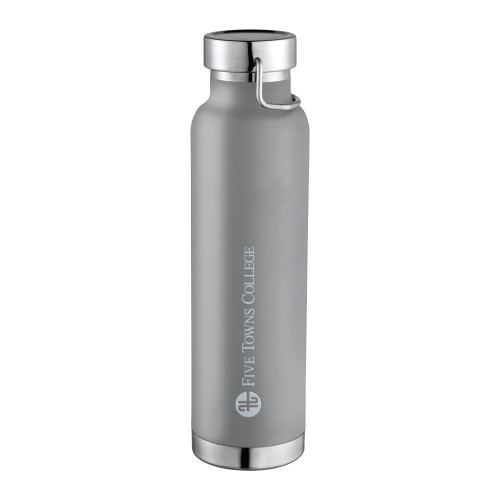 Thor Copper Vacuum Insulated Grey Bottle 22oz - Primary Mark  Engraved