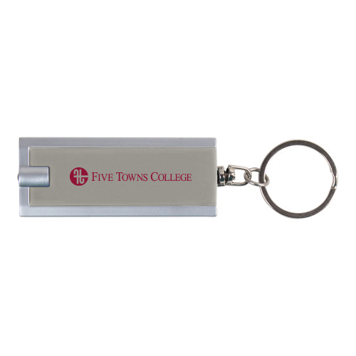  Turbo Silver Flashlight Key Holder - Primary Mark
