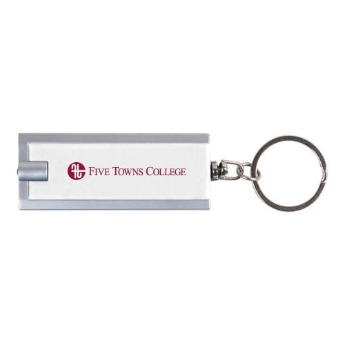  Turbo White Flashlight Key Holder - Primary Mark