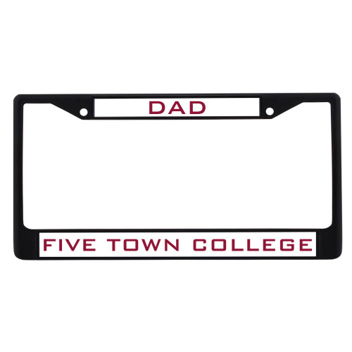  Dad Metal License Plate Frame in Black - Dad