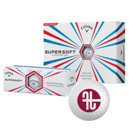  Callaway Supersoft Golf Balls 12/pkg - Identity Mark