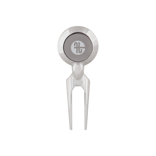  Silver Divot Tool/Ball Marker - Identity Mark  Engraved