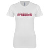 Thumbnail image for  Next Level Womens White Boyfriend Tee