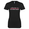 Thumbnail image for  Next Level Womens Black Boyfriend Tee