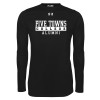 Thumbnail image for  Under Armour Black Long Sleeve Tech Tee
