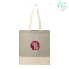 Thumbnail image for  Split Recycled Grey Cotton Twill Convention Tote
