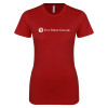 Thumbnail image for  Next Level Womens Cardinal Boyfriend Tee