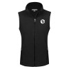 Thumbnail image for  Womens Black Fleece Full Zip Vest