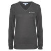 Thumbnail image for  Womens Charcoal Heather VNeck Sweater