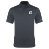Thumbnail image for  Columbia Charcoal Omni Wick Drive Polo