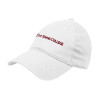 Thumbnail image for  White Unstructured Adjustable Low Profile Hat