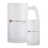 Thumbnail image for  Full Color Decorative Frosted Glass Mug 16oz