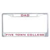 Thumbnail image for  Dad Metal License Plate Frame in Chrome