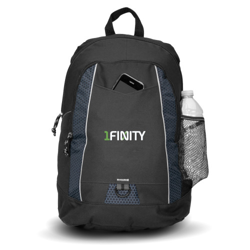 Black Impulse Backpack-1Finity Wordmark