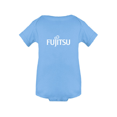 Light Blue Infant Onesie-Fujitsu