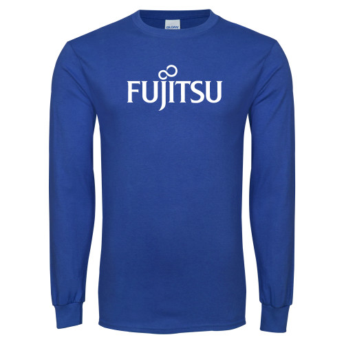 Royal Long Sleeve T Shirt-Fujitsu