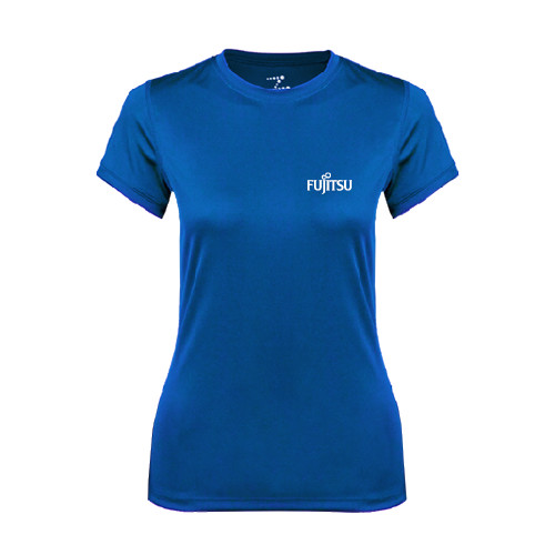 Womens Royal Performance Tee-Fujitsu