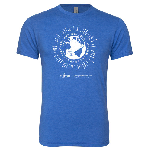 Next Level Royal Triblend Tee-Fujitsu Day 2024