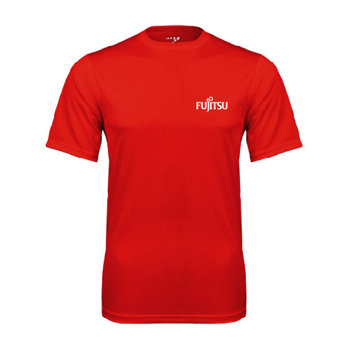 Red Performance Tee-Fujitsu
