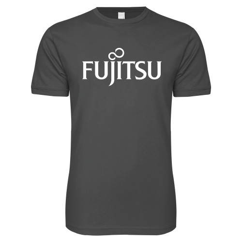 Next Level Charcoal SoftStyle T Shirt-Fujitsu
