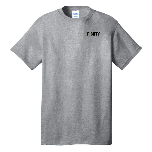 Extended Athletic Heather T Shirt-1Finity Wordmark