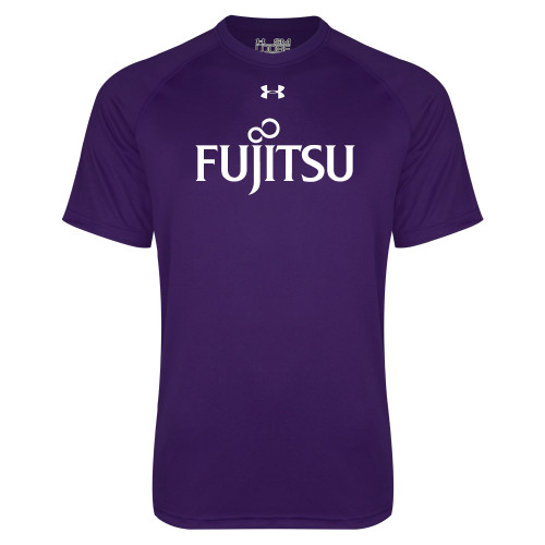Under Armour Purple Tech Tee-Fujitsu