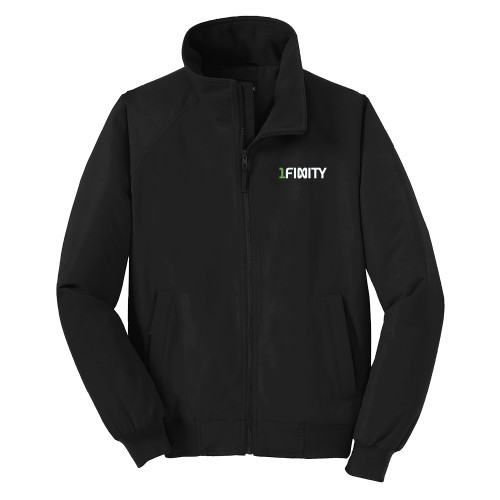 Black Charger Jacket-1Finity Wordmark