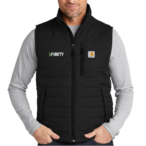 Carhartt Black Gilliam Vest-1Finity Wordmark