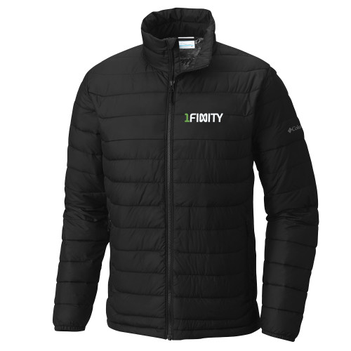 Columbia Black Powder Lite Jacket-1Finity Wordmark