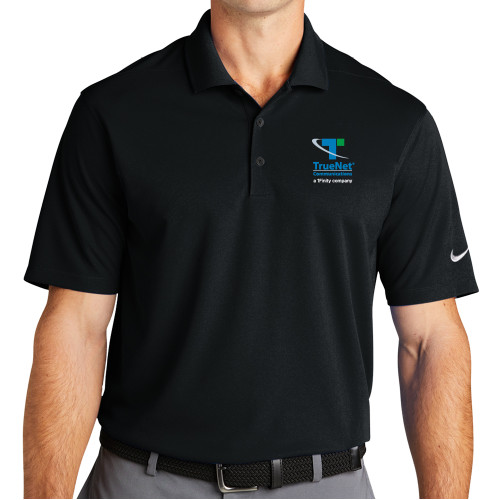 Nike Black Dri Fit Micro Pique 2.0 Polo-TrueNet Communications Stacked