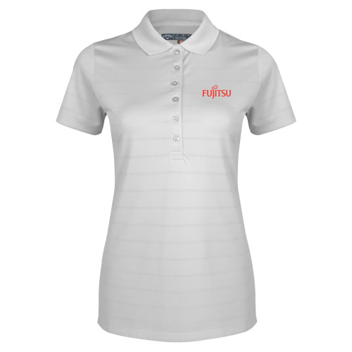 Callaway Womens White Opti Vent Polo-Fujitsu