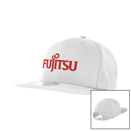 New Era White Diamond Era 9Fifty Snapback Hat-Fujitsu