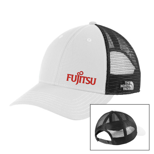 The North Face Vintage White/Grey Ultimate Trucker Hat-Fujitsu