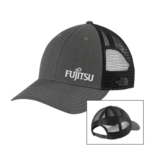 The North Face Grey Heather/Black Ultimate Trucker Hat-Fujitsu